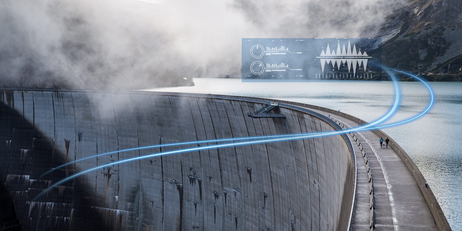 Webinar header image with the HydroForecast and KISTERS logos
